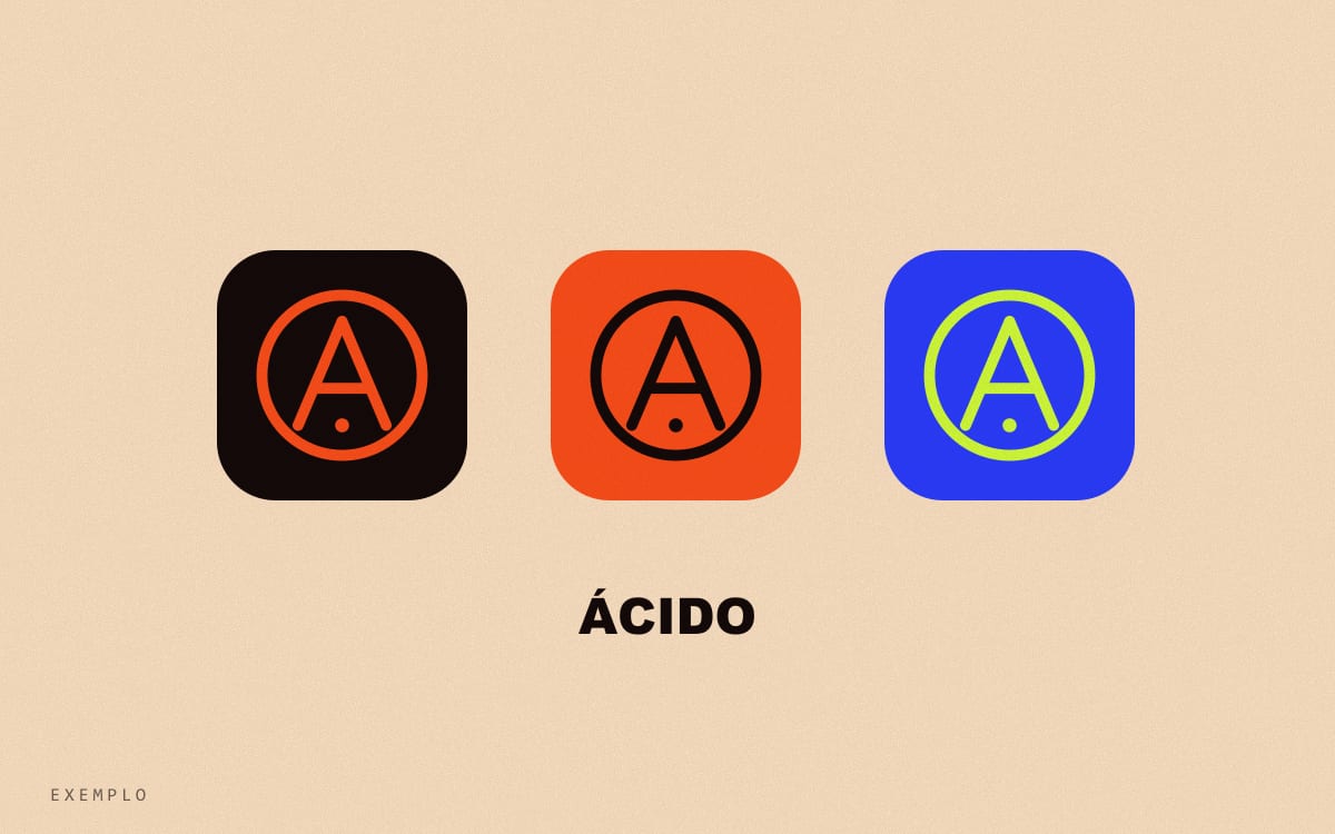 App icons in three colourways