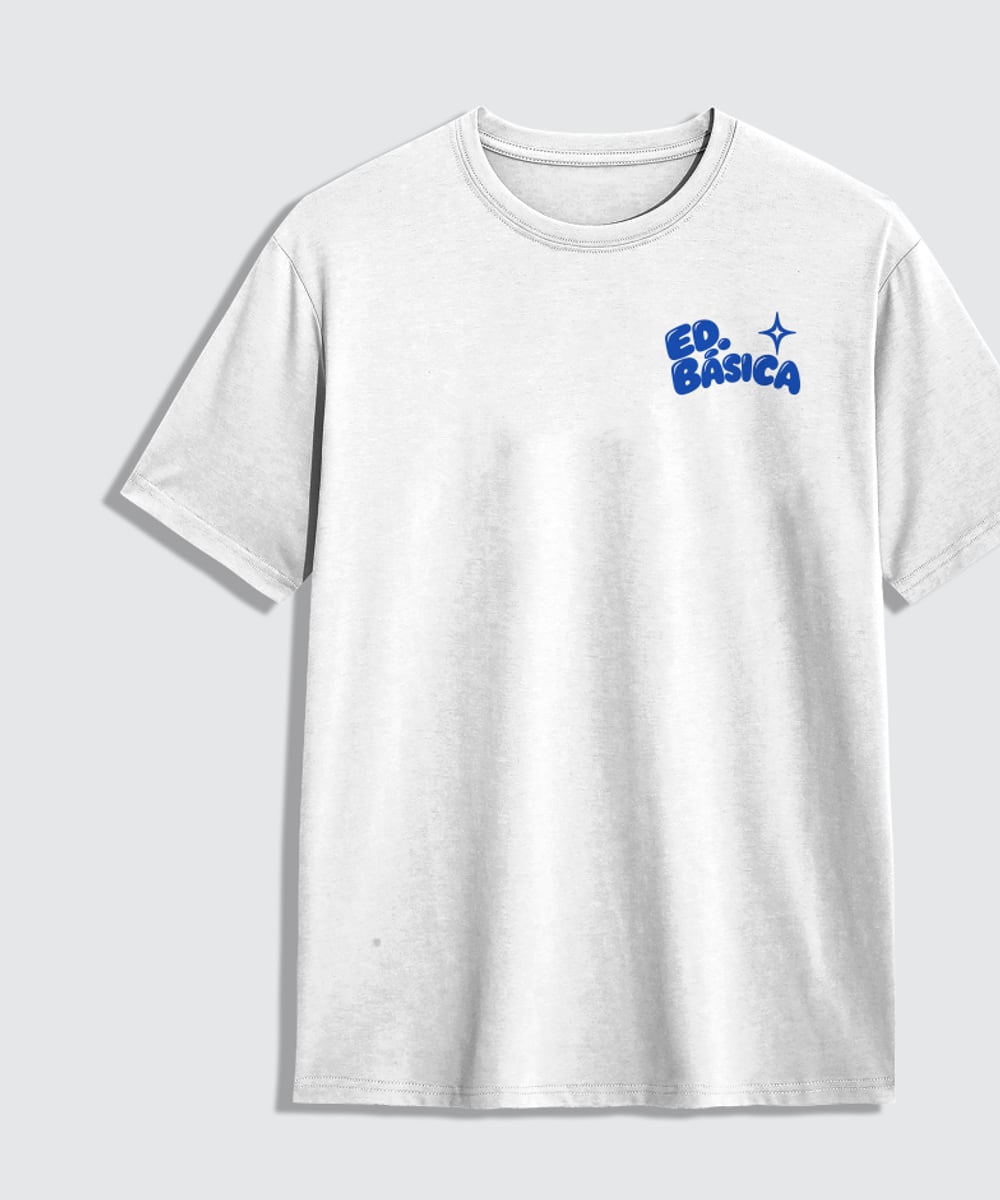 T-shirt Educação Básica — frente