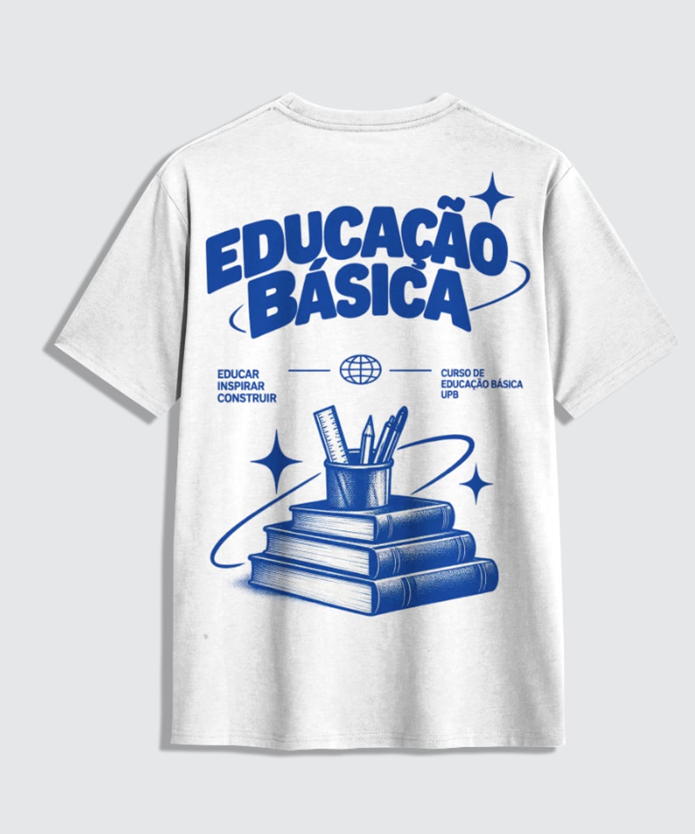 T-shirt Educação Básica II — costas